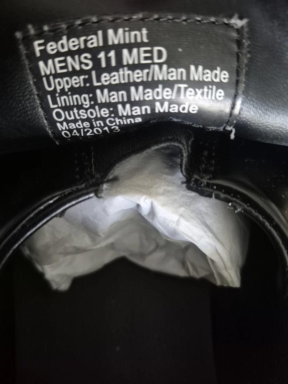 Kenneth Cole Reaction polished black